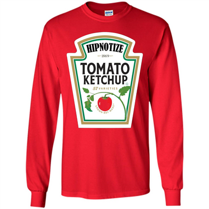 Ketchup Condiment Costume T-shirt Tomato Ketchup 57 Varieties Grown Not Made Red