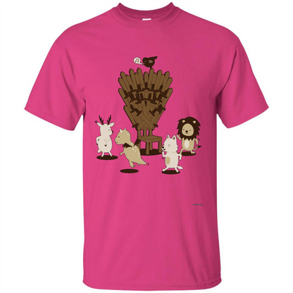 Game Of Musical Thrones Characters T-shirt Heliconia
