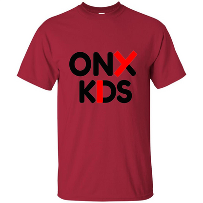Onyx Kids Logo T-Shirt Cardinal
