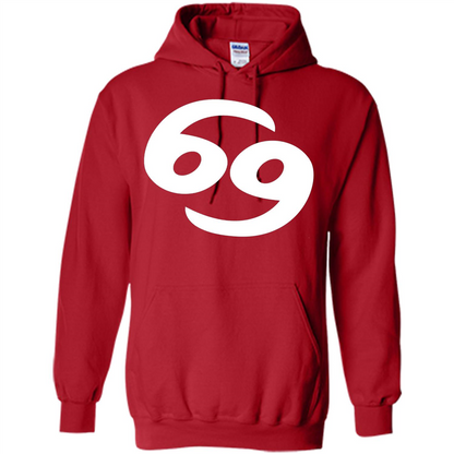 Cancer Zodiac T-shirt Red