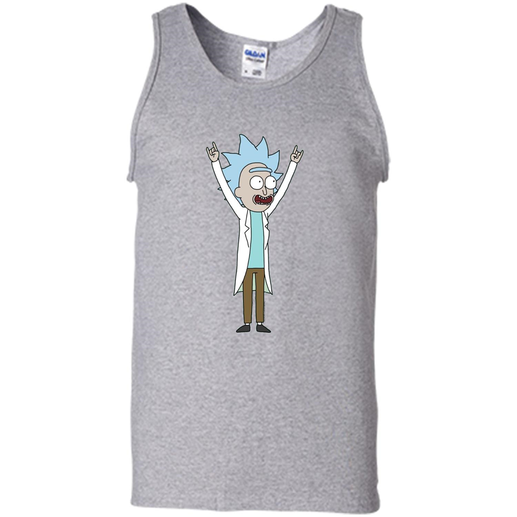 Movie Lover. Tiny Rick T-shirt Sport Grey