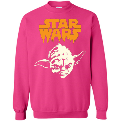 Movie T-shirt Yoda Dripping Ooze Logo T-Shirt