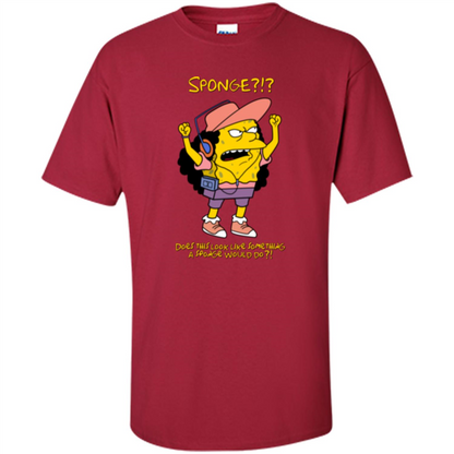 Sponge Otto Square Pants T-shirt Cardinal