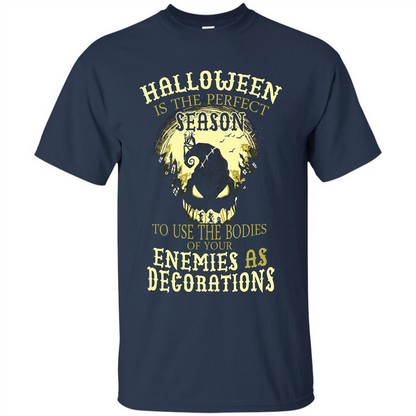 Halloween Is The Perfect Season T-shirt Navy