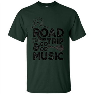 Summer T-shirt Road Trip And Good Music