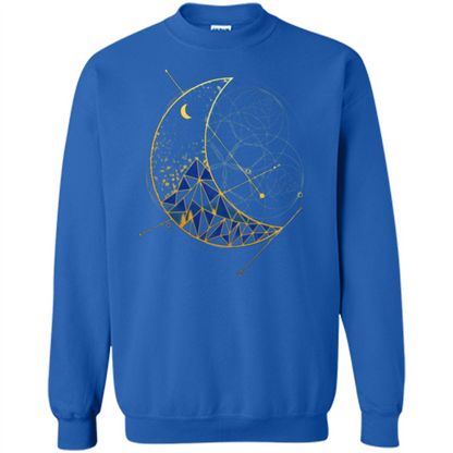 Moon Mountain T-shirt Royal