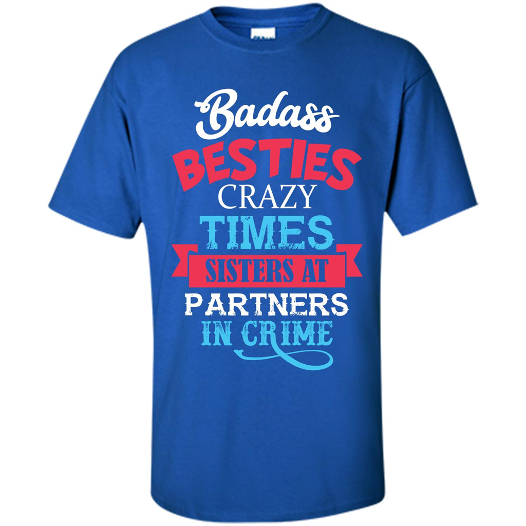 Family T-shirt Sisters Partners In Crime T-shirt Royal