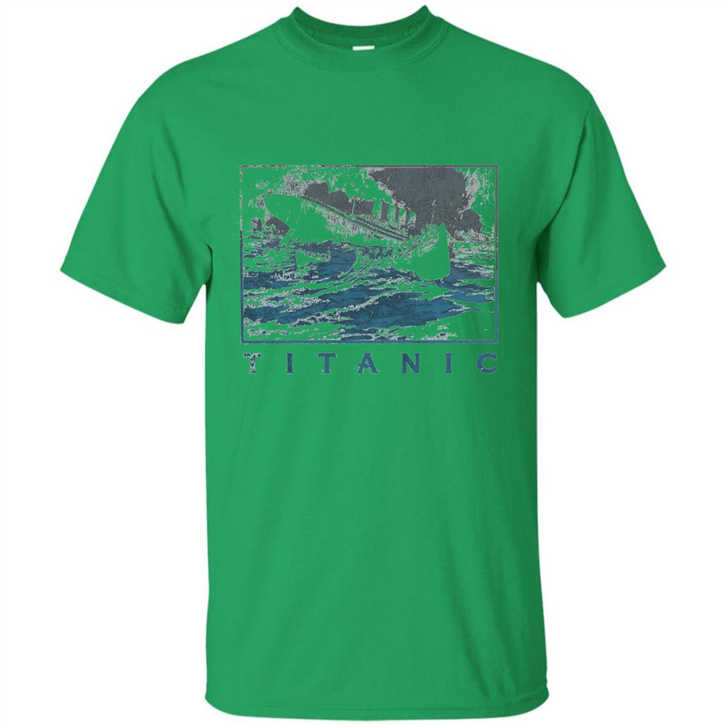 Titanic April 1912 T-Shirt Atlantic Ocean Irish Green