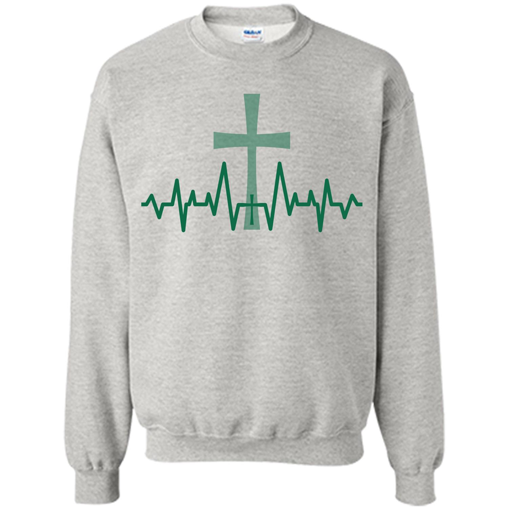 Christian ECG T-shirt Ash