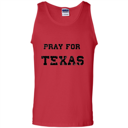 Pray For Texas T-shirt Red