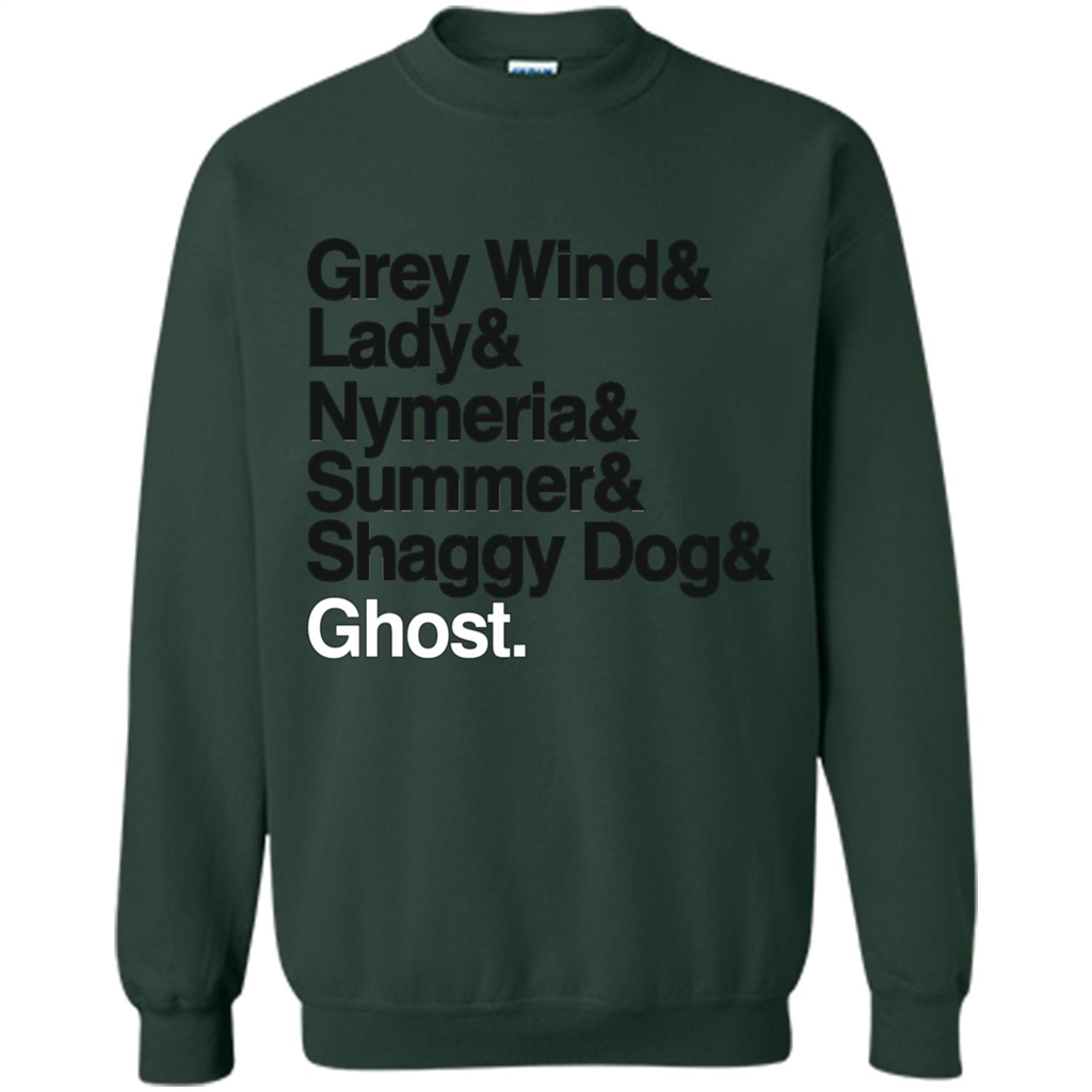 Grey Wind Lady Nymeria Summer Shaggy Dog Ghost Forest Green
