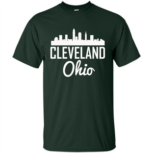 Cleveland Ohio Skyline T-shirt