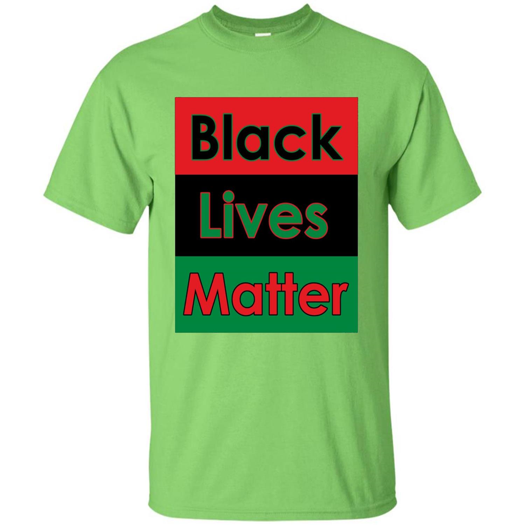 Black Lives Matter-T-shirt Lime