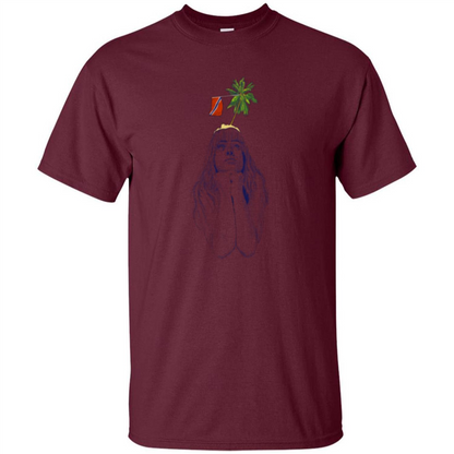 Islander T-shirt Island Girls T-shirt Maroon