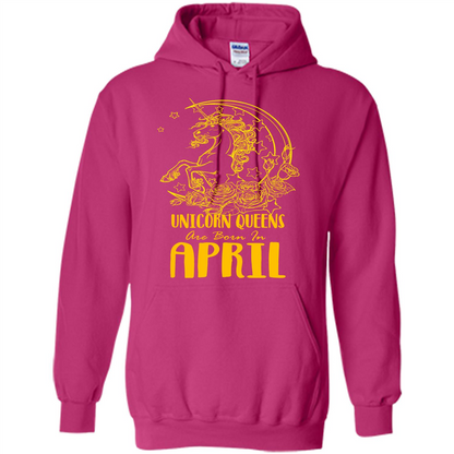 April Unicorn T-shirt Unicorn Queens Are Born In April Heliconia