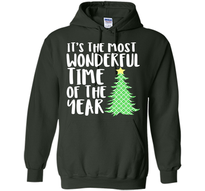 It's the most wonderful time of the year christmas shirt t-shirt Forest Green