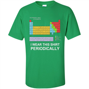 I Wear This Shirt Periodically T-shirt