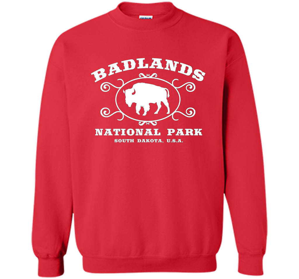 Whereables: Badlands National Park T-Shirt cool shirt Red