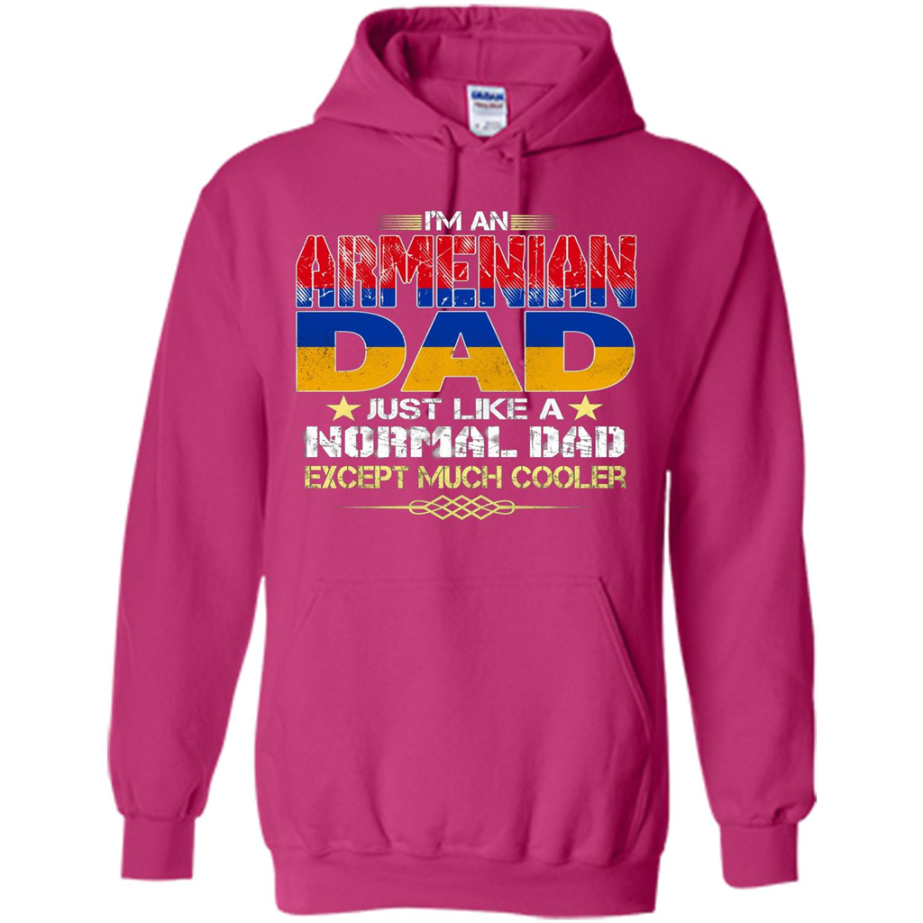 Fathers Day T-shirt I Am An Armenian Dad Heliconia