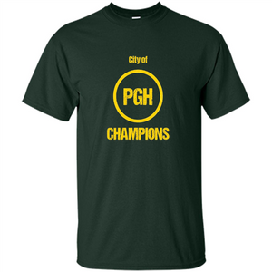 Pittsburgh PGH City Of Champions T-shirt