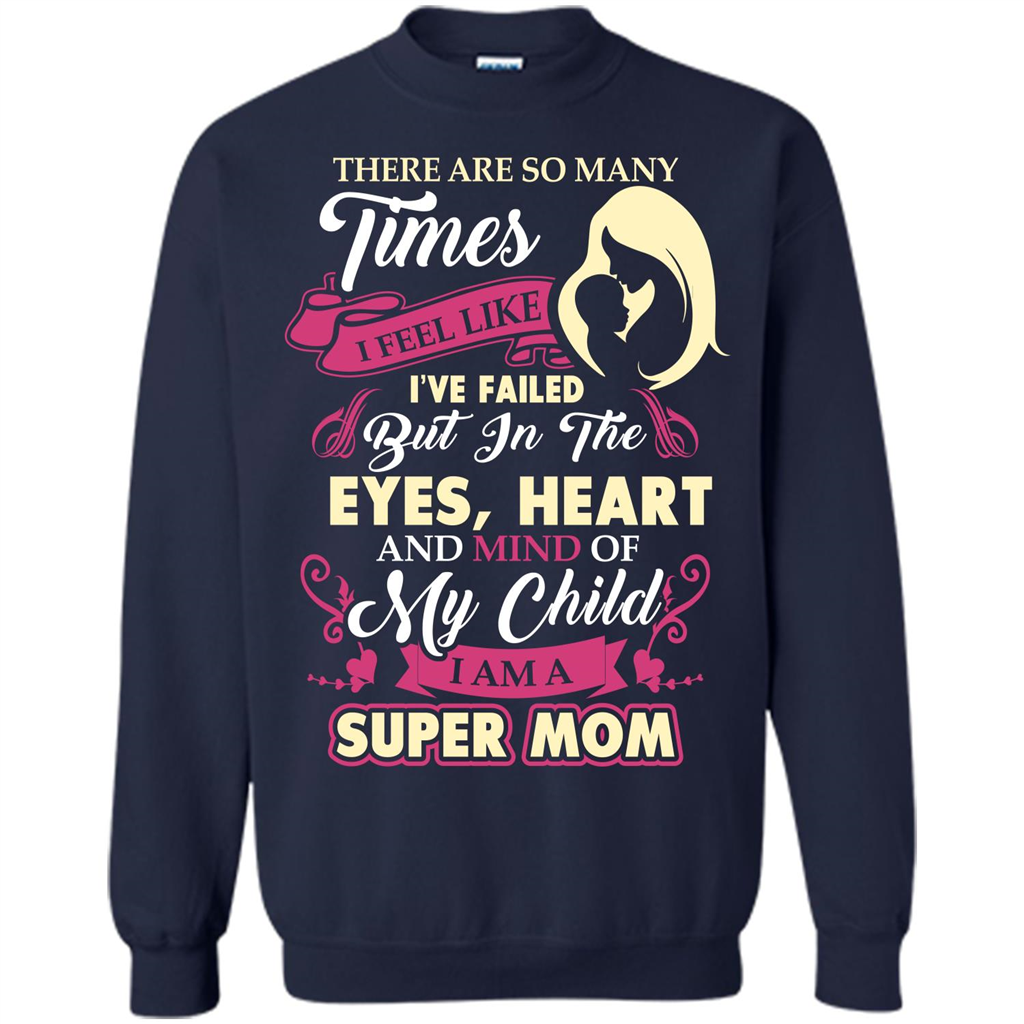 Mommy T-shirt There Are So Many Times I Feel Like T-shirt Navy