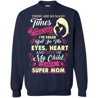 Mommy T-shirt There Are So Many Times I Feel Like T-shirt Navy