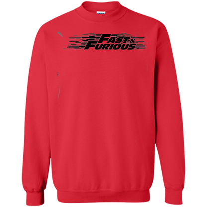 Movie T-shirt Fast And Furious Red