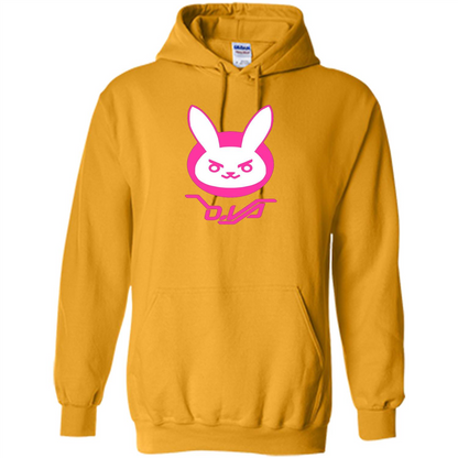 Overwatch D.VA Bunny Spray T-shirt Gold
