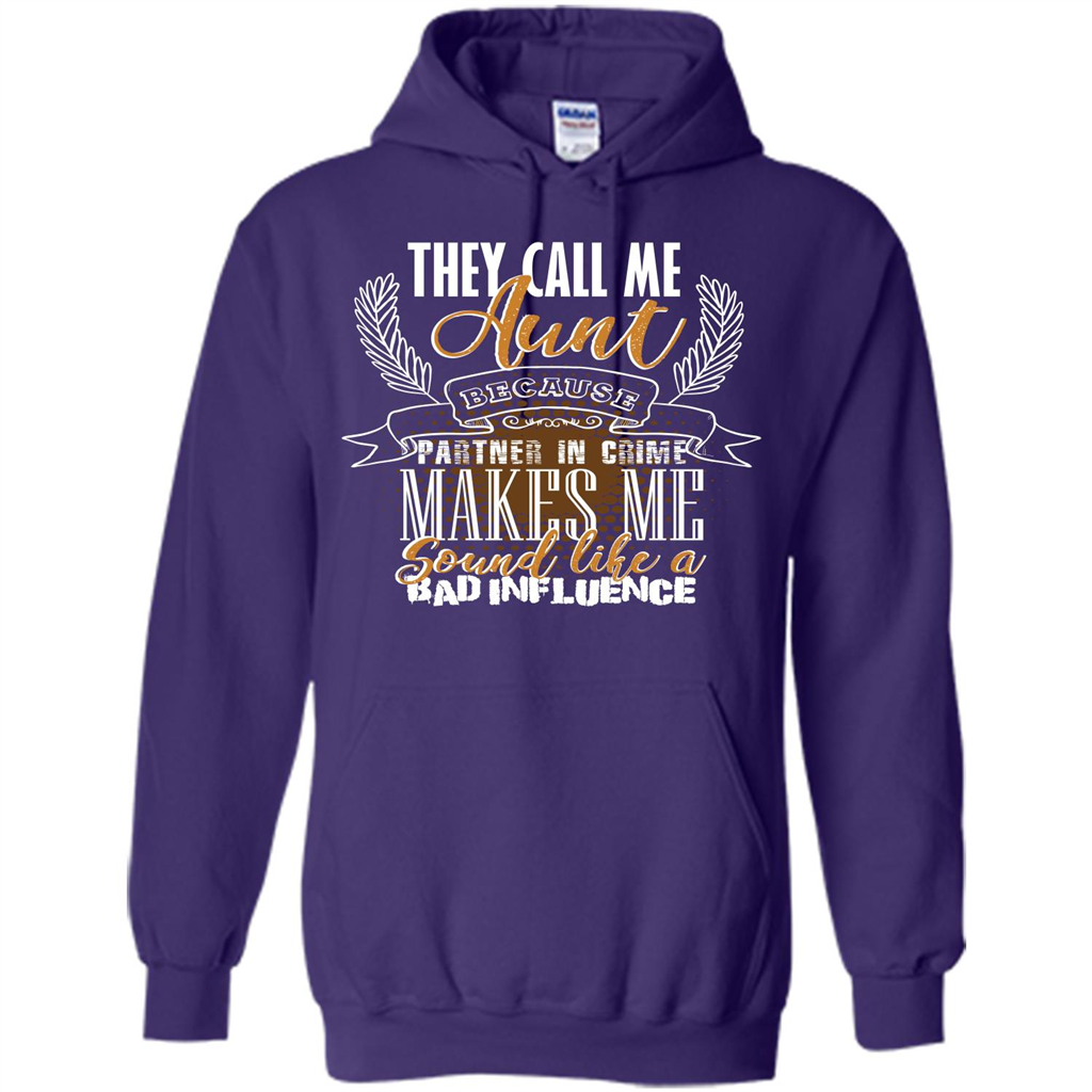 Funny Aunt T-shirt They Call Me Aunt Purple