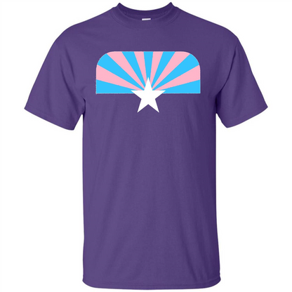 LGBT T-shirt Trans Pride Arizona T-shirt Purple