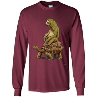 Speed Is Relative T-shirt Maroon
