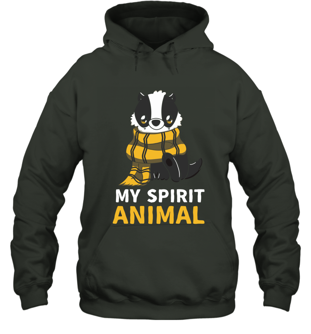 Hufflepuff - My Spirit Animal Harry Potter Hoodie Hoodie Forest