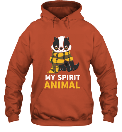Hufflepuff - My Spirit Animal Harry Potter Hoodie Hoodie Orange