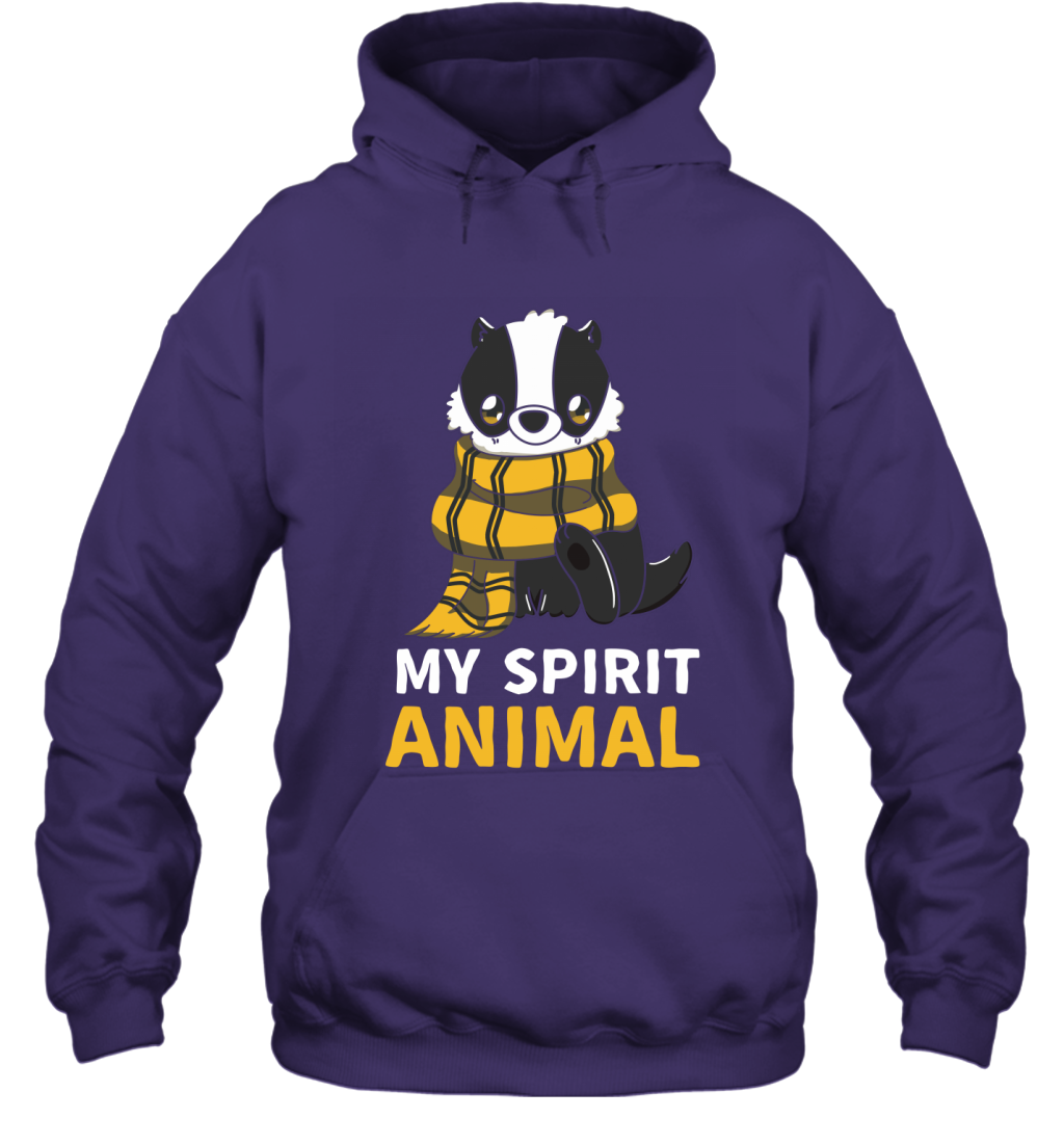 Hufflepuff - My Spirit Animal Harry Potter Hoodie Hoodie Purple