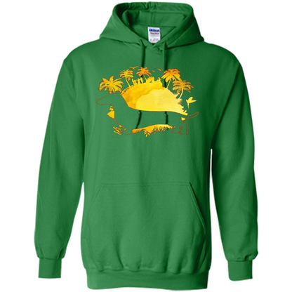 Dachshund T-shirt Dachshund In Summer Irish Green