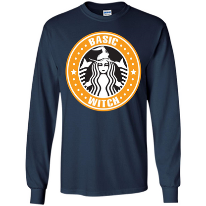 Halloween T-shirt Basic Witch T-shirt Navy