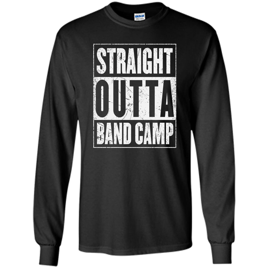 Straight Outta Band Camp T-shirt Camping T-shirt