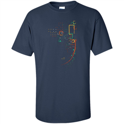 City Grid T-shirt Navy