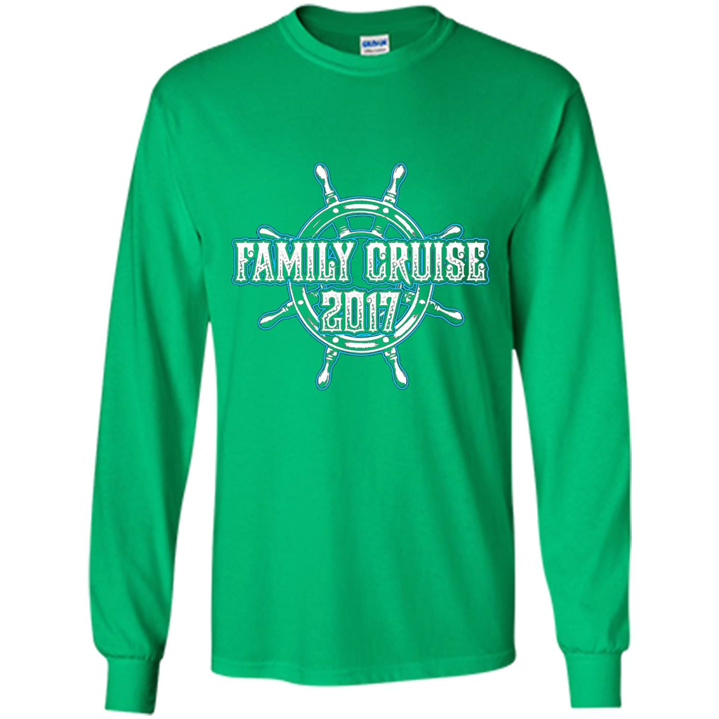 Family Cruise 2017 T-Shirt Family Vacation T-shirt Irish Green