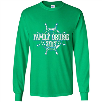 Family Cruise 2017 T-Shirt Family Vacation T-shirt Irish Green