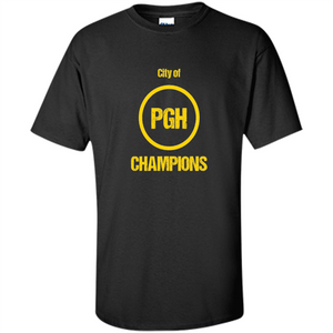 Pittsburgh PGH City Of Champions T-shirt