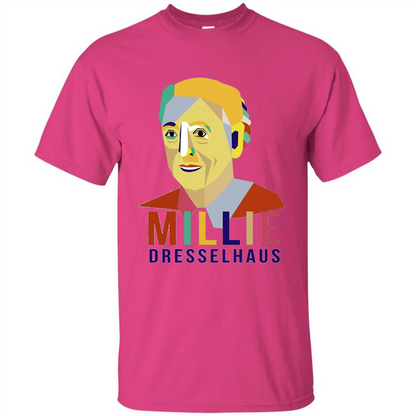 Mildred Dresselhaus - The Queen Of Carbon Science T-shirt Heliconia