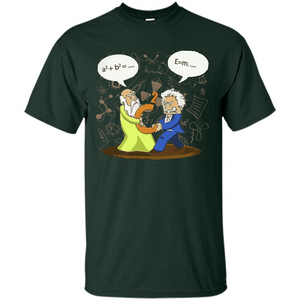 Pythagoras and Einstein T-shirt