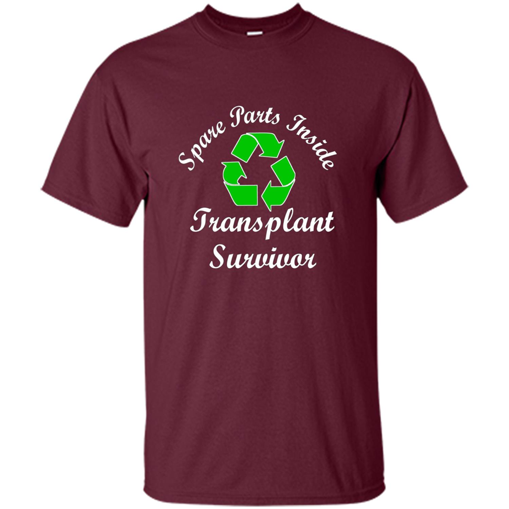Spare Parts Inside Transplant Survivor T-shirt