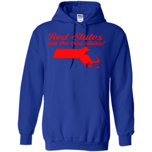 Red Best Massachusetts T-Shirt