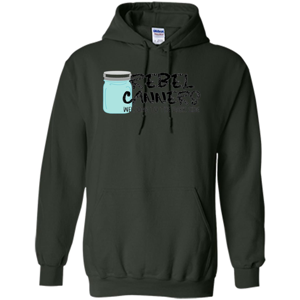 Rebal Canners Welcome To The Dark Side T-shirt Forest Green