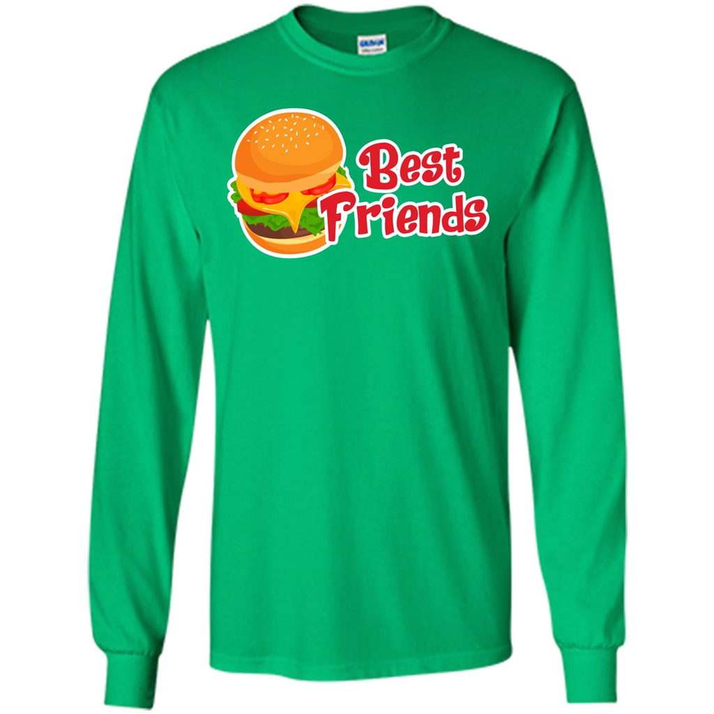 Hamburger T-shirt Best Friends T-shirt Irish Green