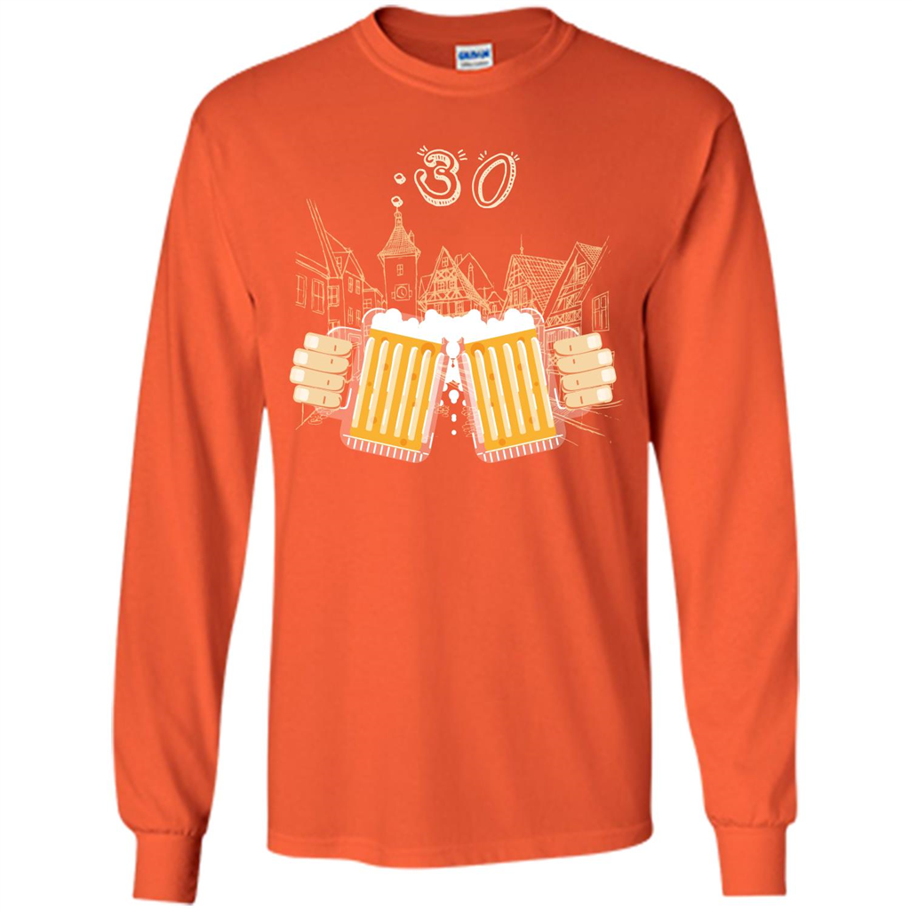 Beer:30 Time T-shirt Orange