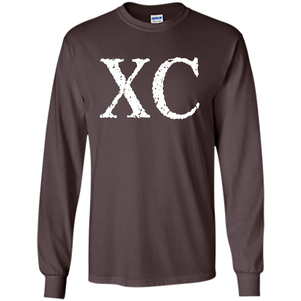 Roman Numeral 90 XC T-shirt Dark Chocolate
