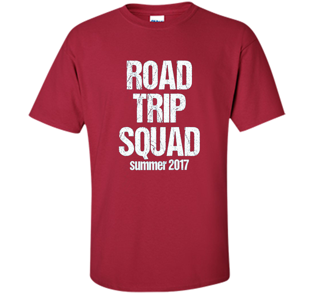 Road Trip Squad - Funny Summer Vacation T-Shirt shirt Cardinal